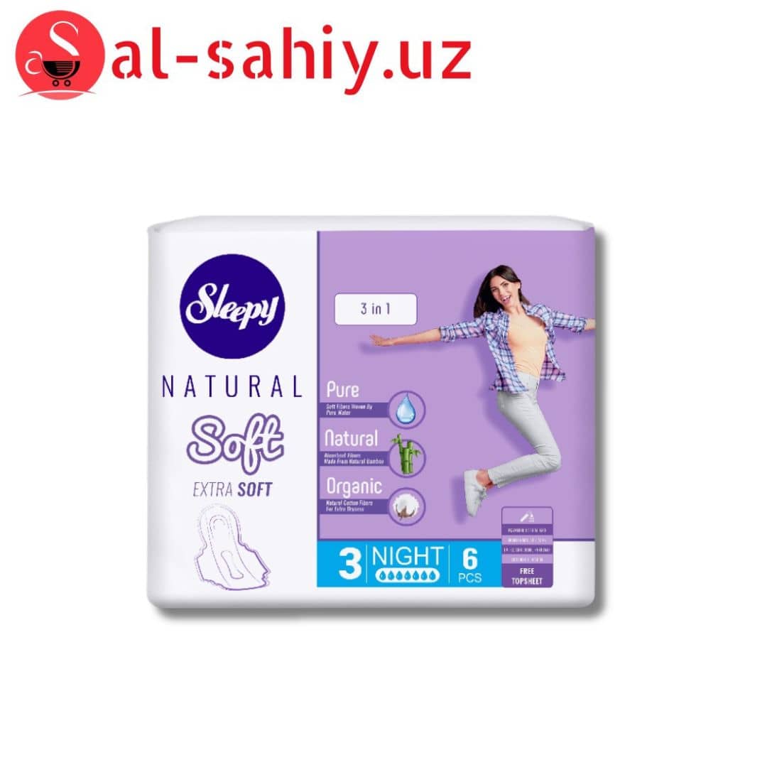 Прокладки Sleepy Natural 6pcs 1