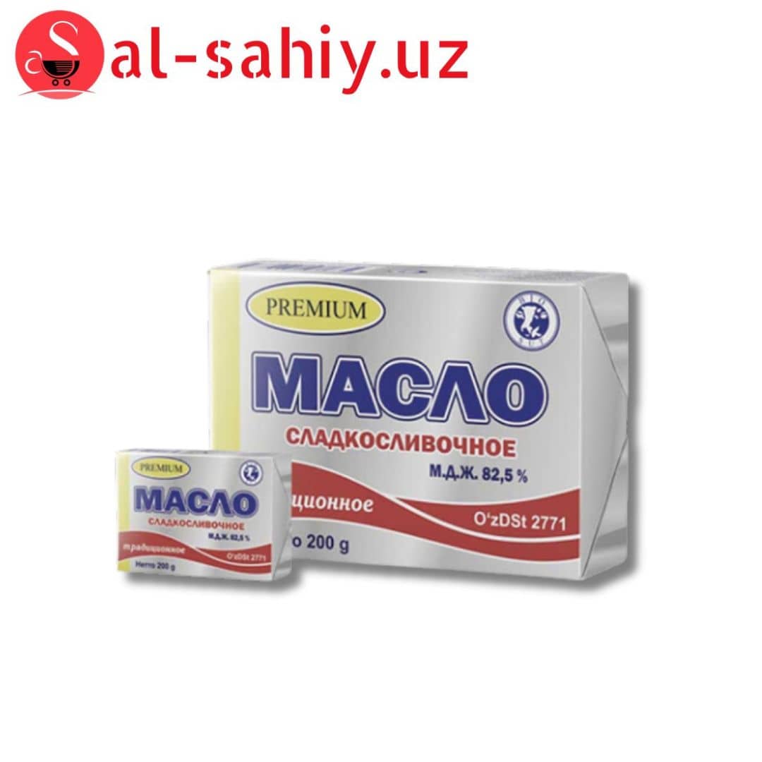 Масло сладкосливочное  BIO SUT 200г 1