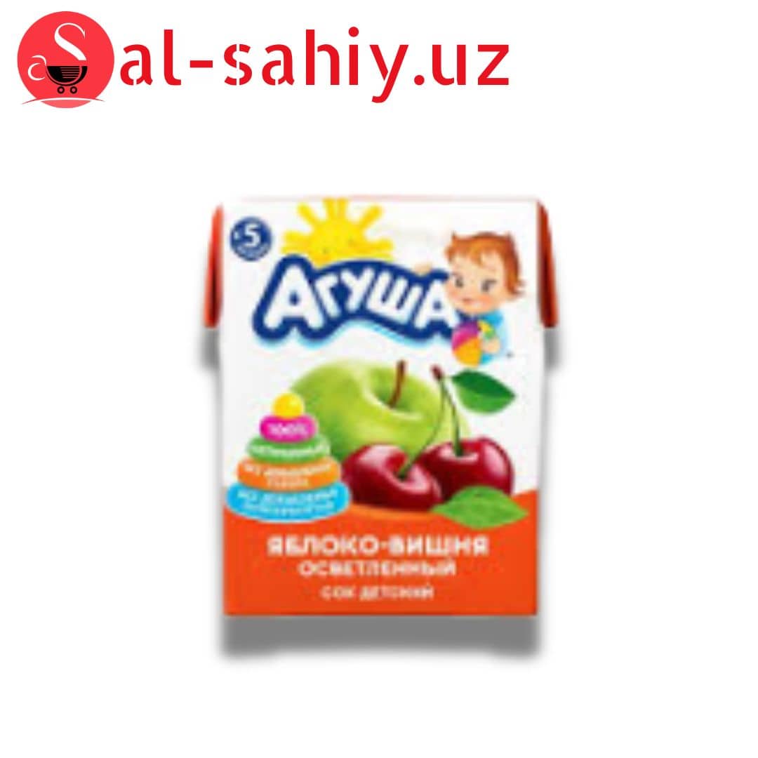 Сок "Агуша" "яблоко-вишня" 200 мл 1