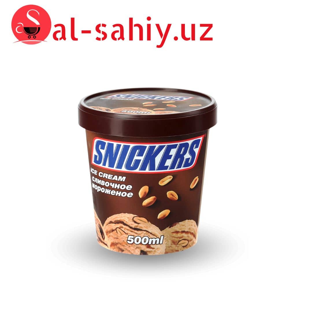 Мороженое SNICKERS ICE Cream 500гр 1