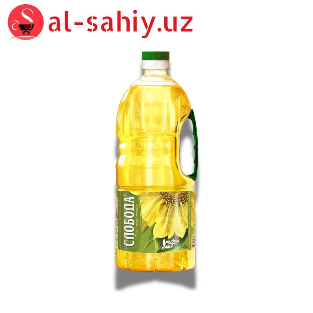 Масло подсолнечное "Слобода" 2,7л 1