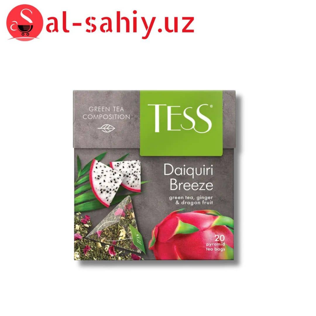 Чай TESS зел. Daiquiri Breeze в пакетиках (1,8гр х 20пак) 1