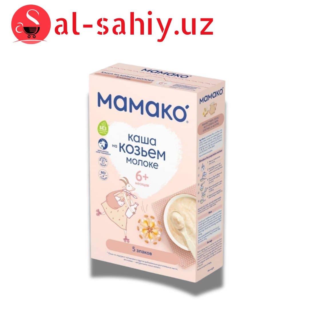 Каша 5 злаков Мамако на козьем молоке 1
