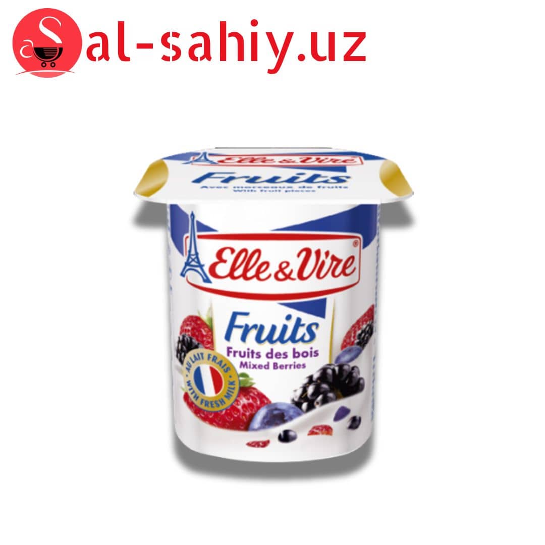 Десерт 1.5% молочный с вишней Elle&Vire ст 125г - 1