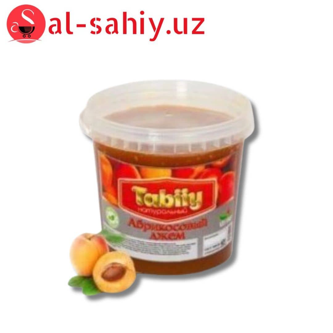 Натуральный абрикосовый джем TABIIY 500гр 1