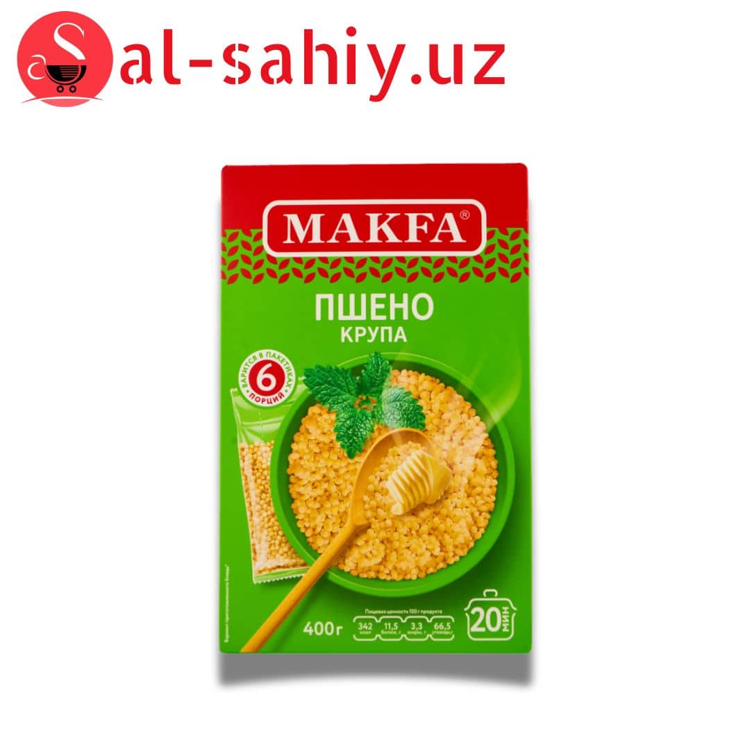 Крупа "MAKFA" пшено 400гр 1