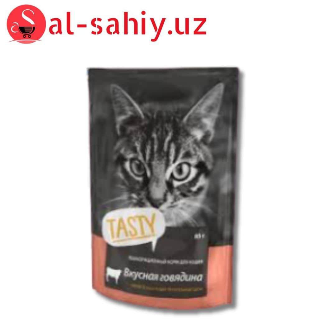 Корм для кошек Tasty Вкусная говядина (85 г) 1