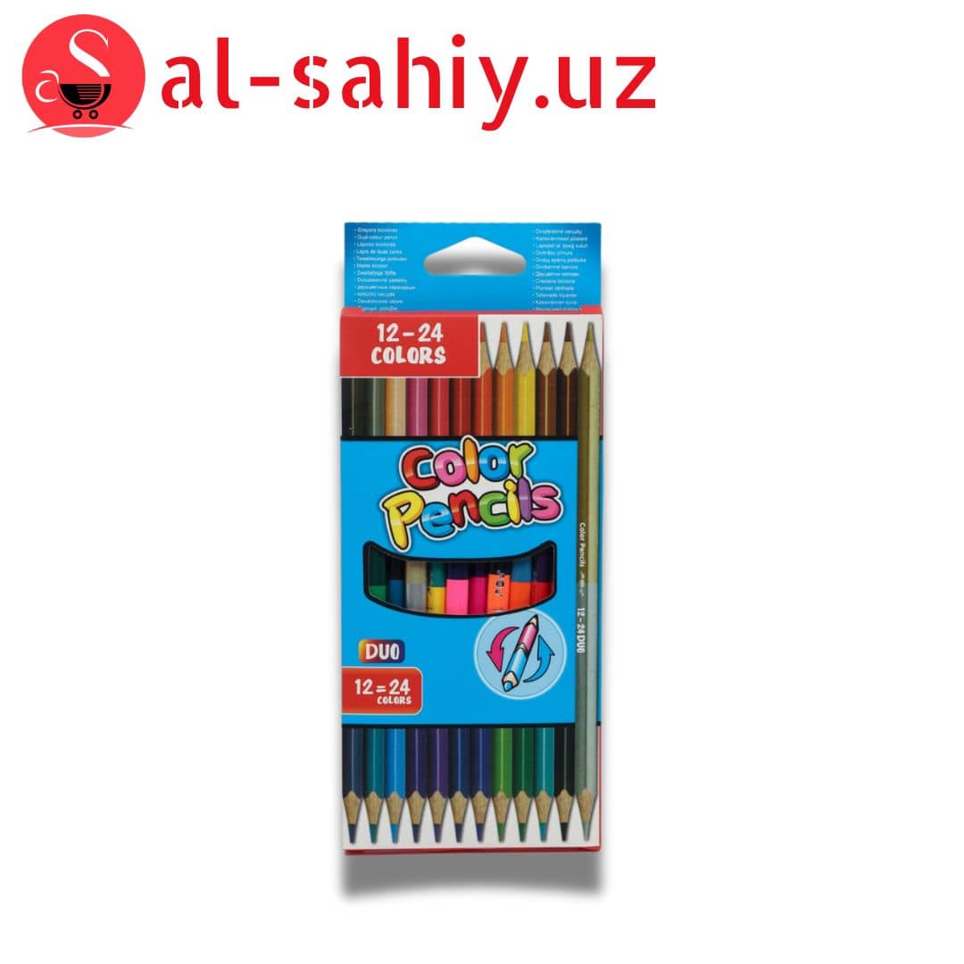 Цветная  карандаши (x12=24 Colors) 1