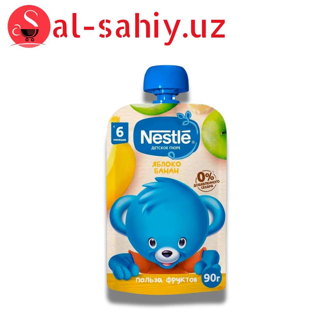 Пюре Nestle Яблоко-Банан 90гр 1