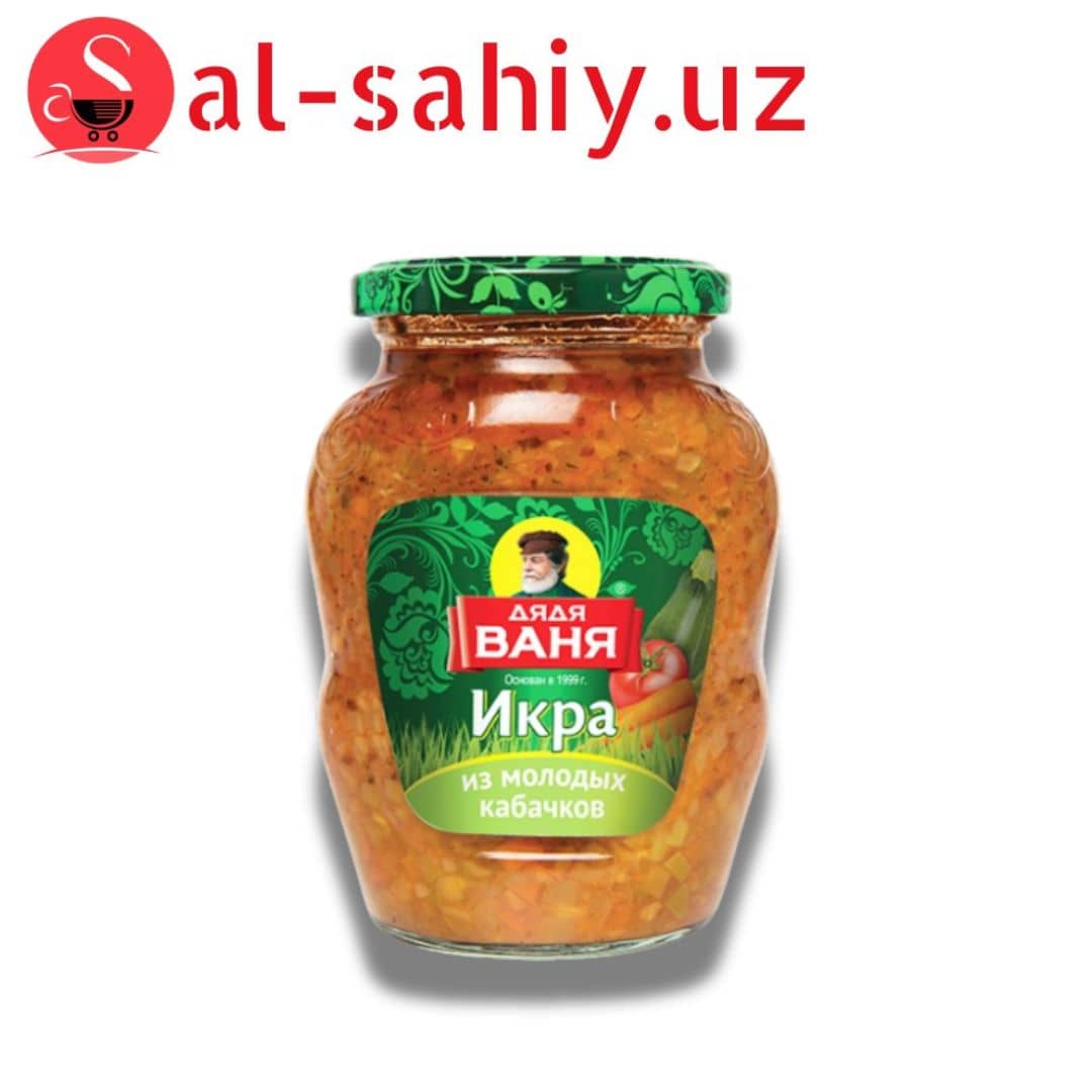 Икра Дядя Ваня из молодых кабачков 350гр 1
