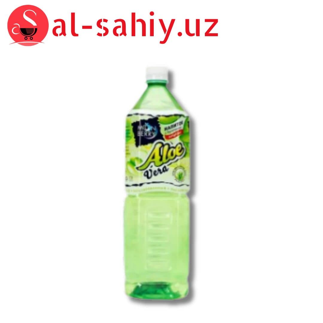 Напиток "Moonberry" Aloe Vera с кусочками ПЭТ 0,5л/12 1