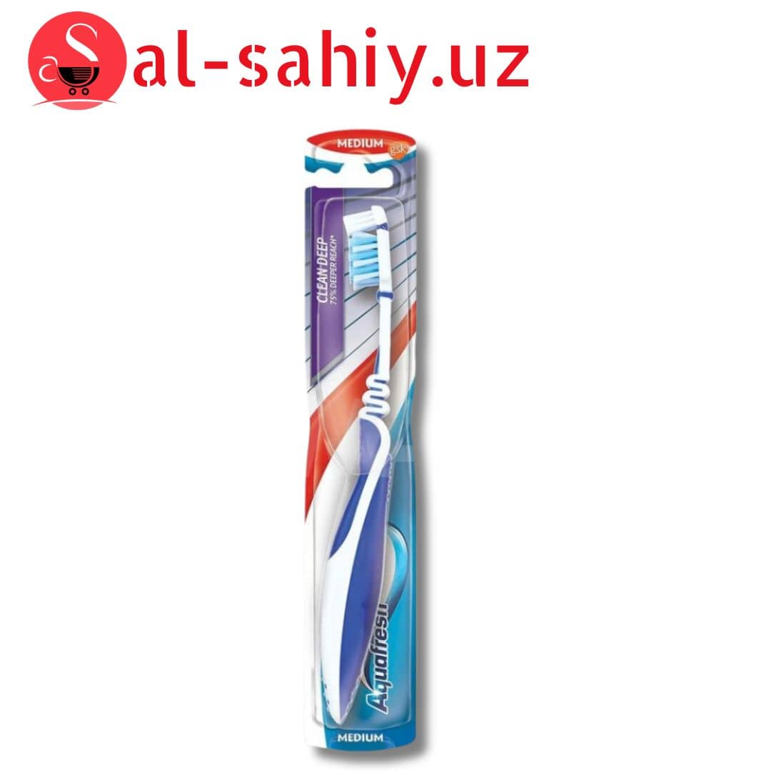Зубная щётка AquaFresh CLEAN DEEP MEDIUM 1