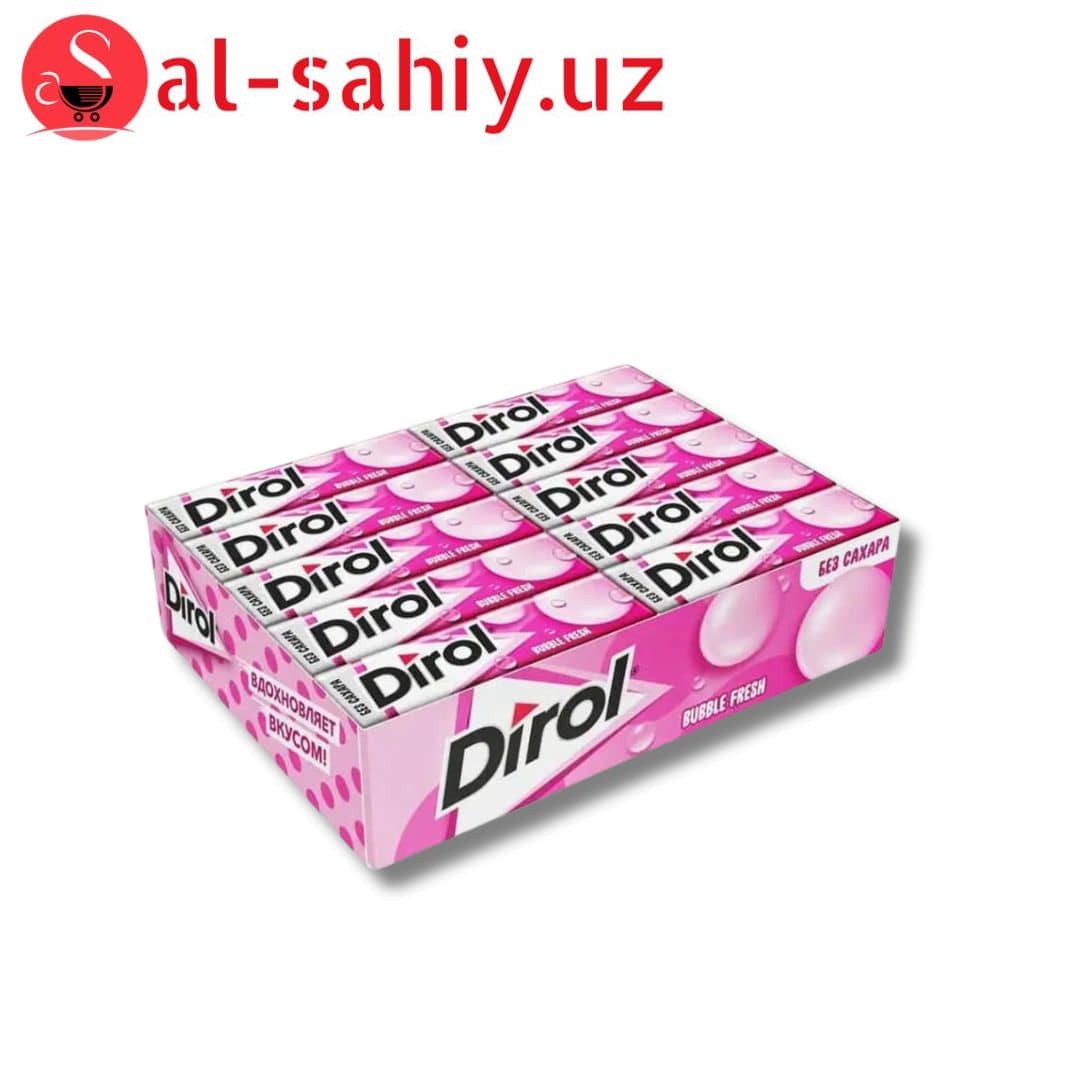 Жевательная резинка DIROL buble fresh 1