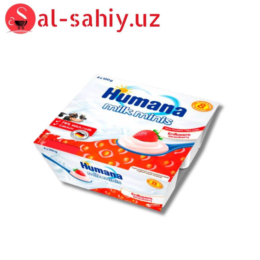 Йогурт Клубничный Humana 1