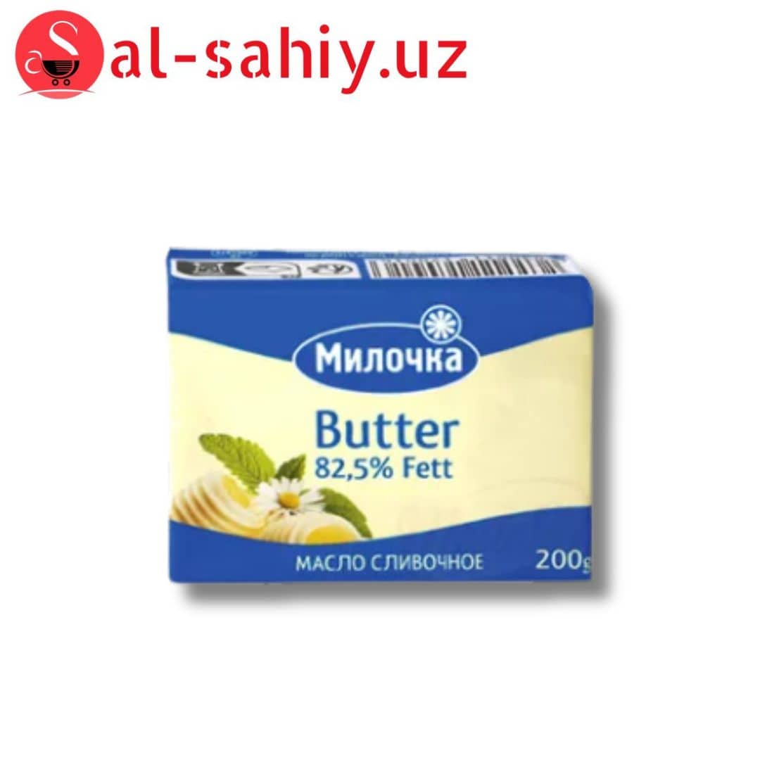Сливочное масло Butter Масло сливочное 82,5% 200 гр 1