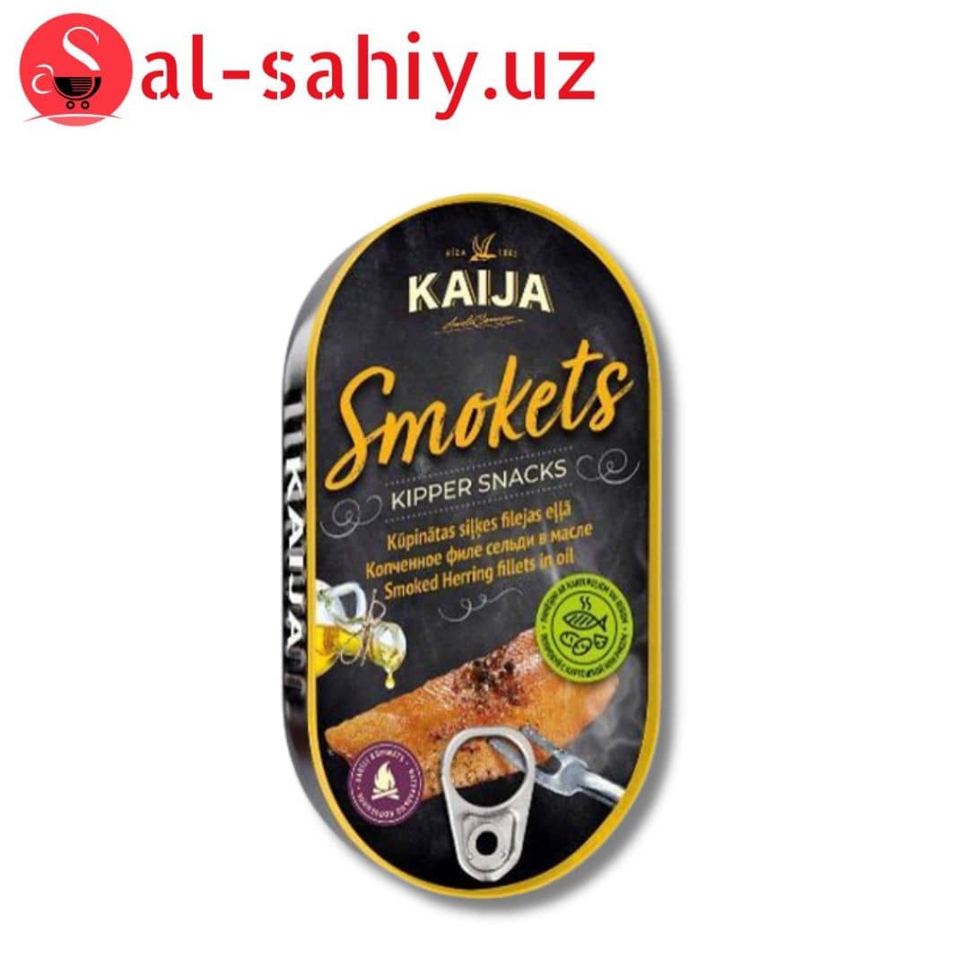 Филе сельди копченое Kaija в масле 170 г 1