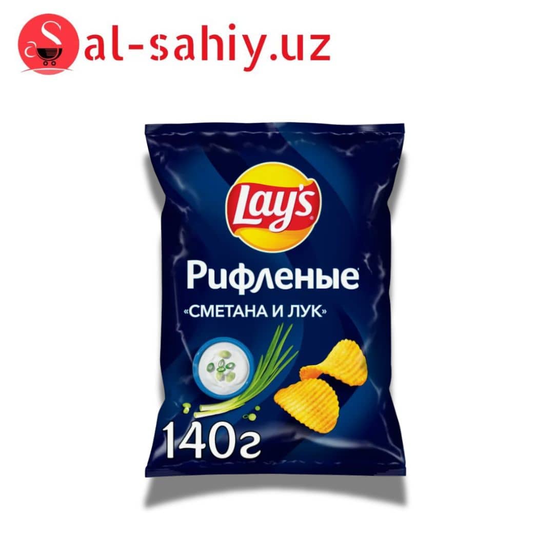Новый Лейз со вкусом сметана и лук 140гр 1