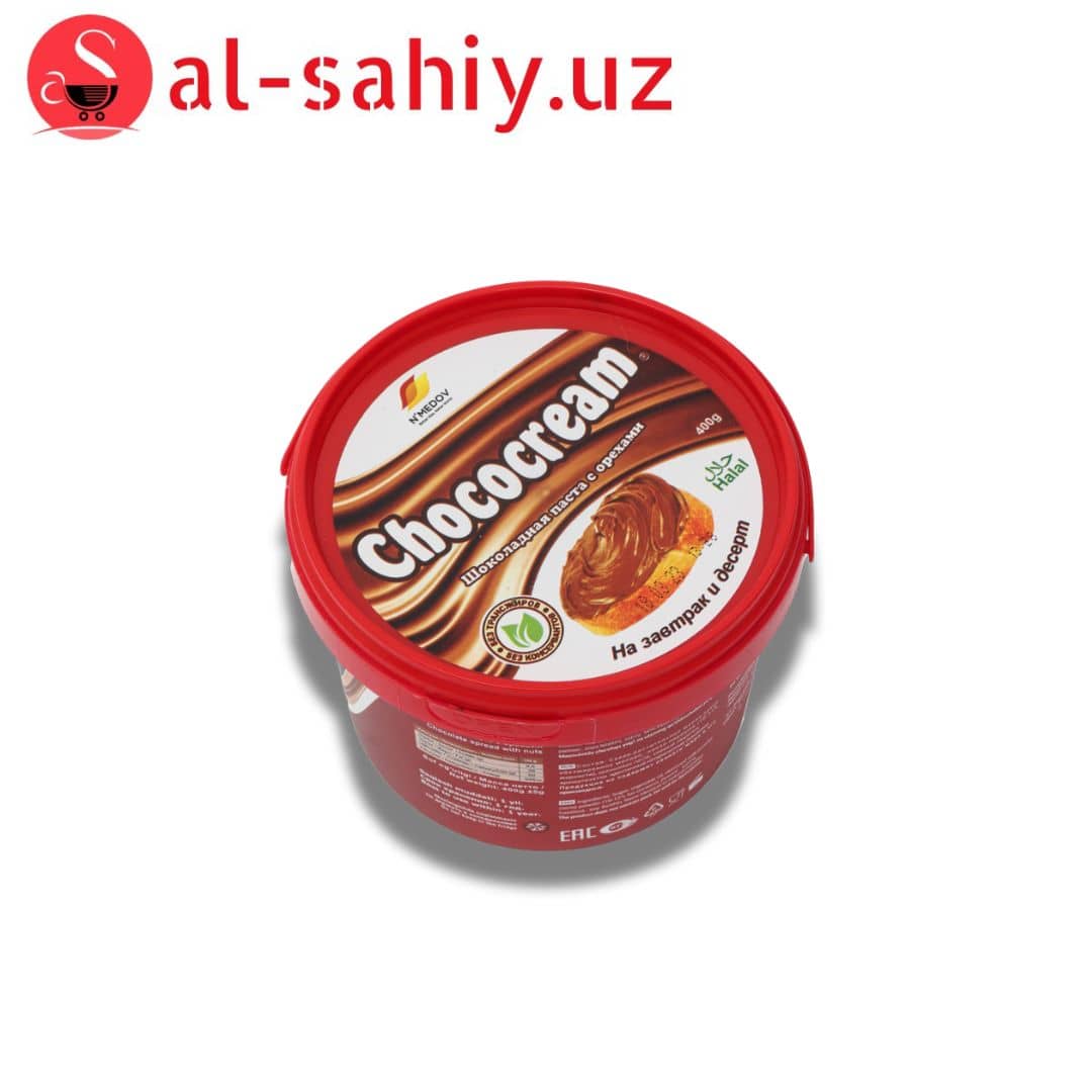 Шоколадная паста "CHOCOCREAM" ведро 400 гр 1