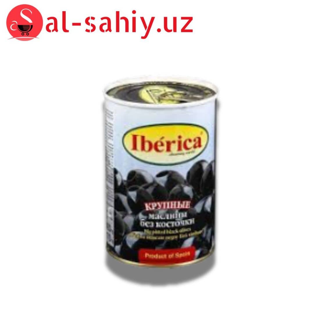 Iberica Оливки крупные маслины косточки 420 гр 1