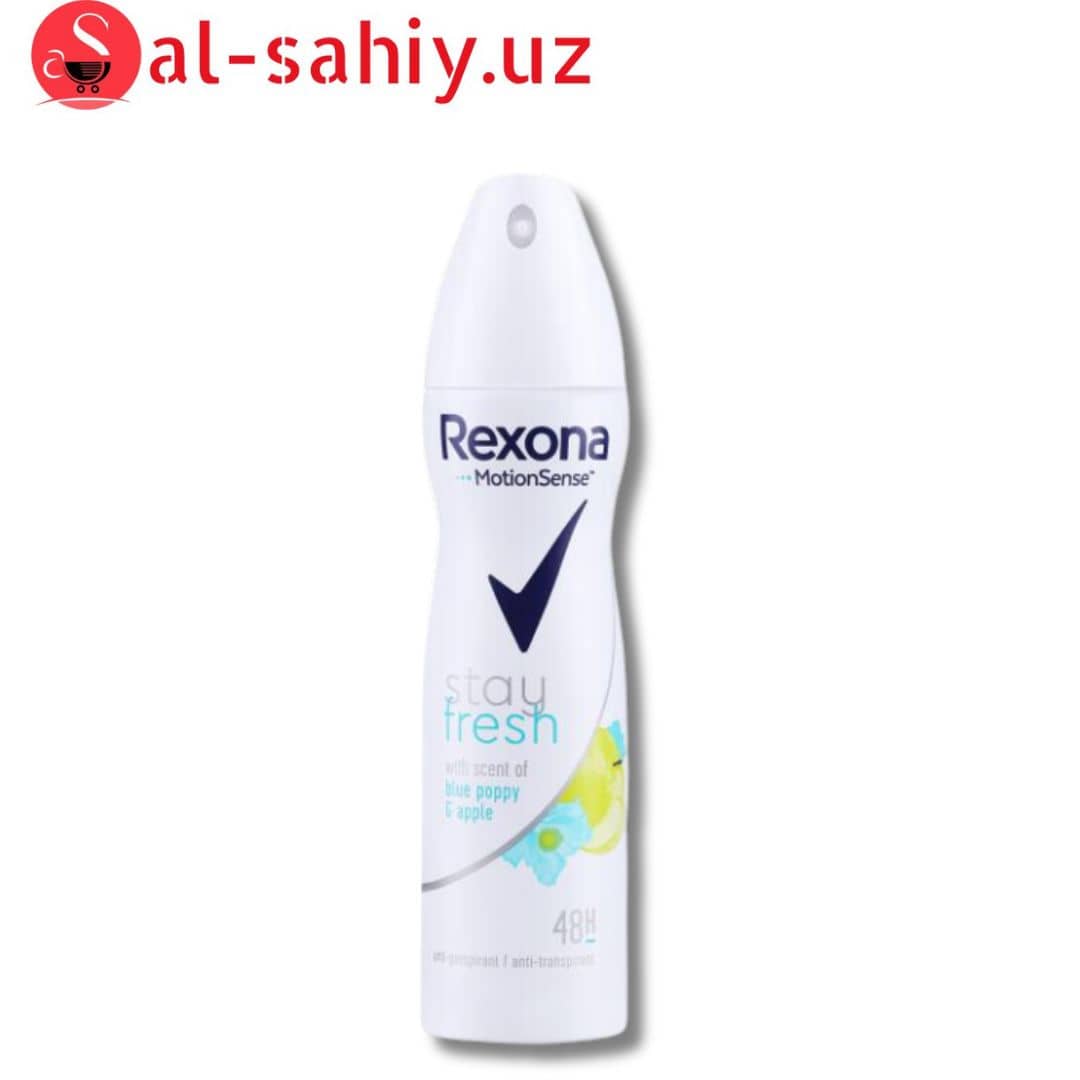 Дезодорант "REXONA" Titan спрей Apple & blue poppy 150мл 1