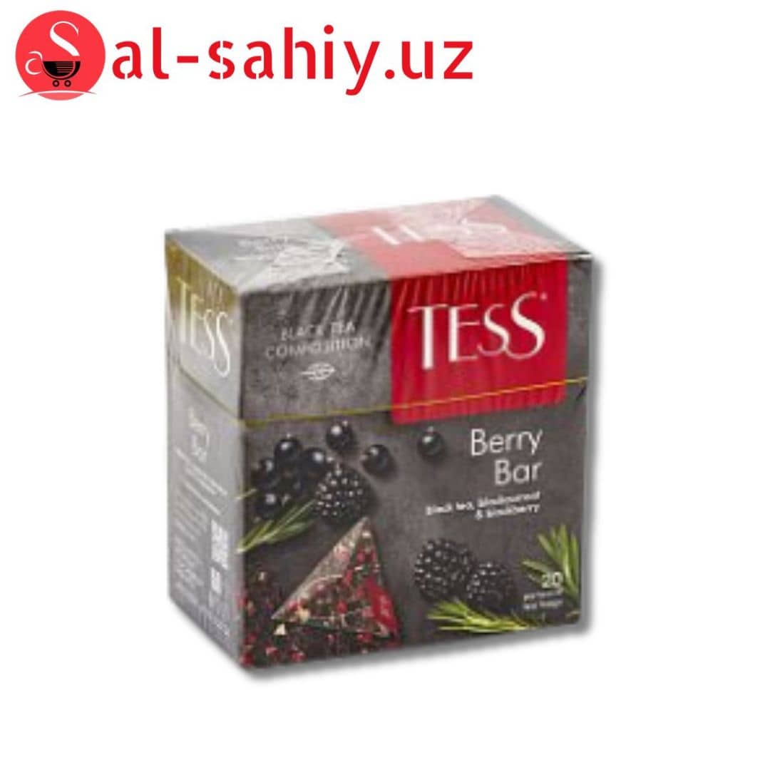 Чай TESS черн. Берри Бар в перамидках 1,8гр х 25 пак 1