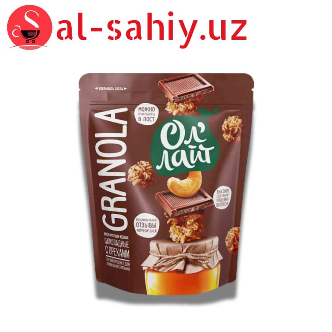 Мюсли хрустяшие с орехами Granola 280гр 1