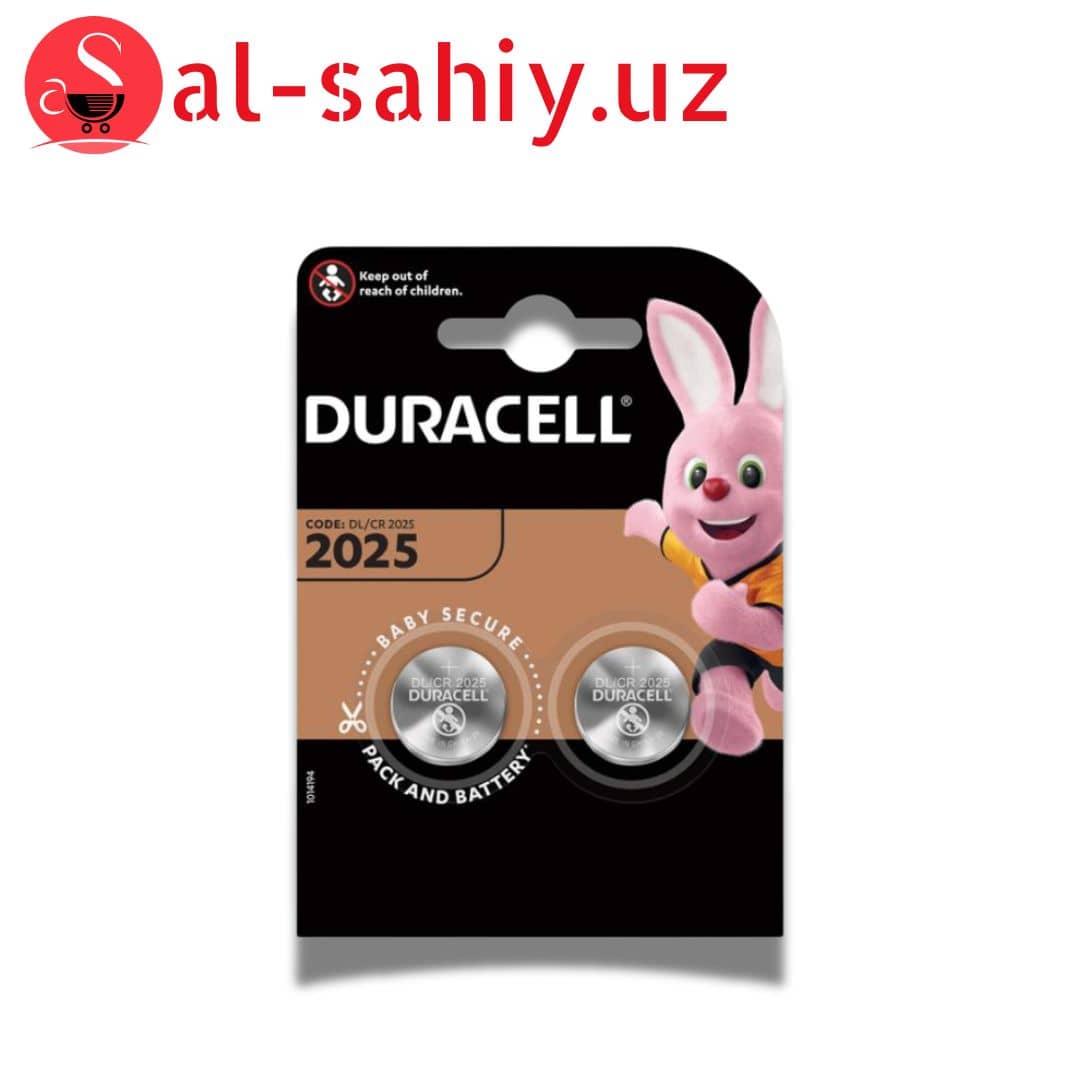 Батарейка Duracell CR2025 3V литиевая, 1шт 1