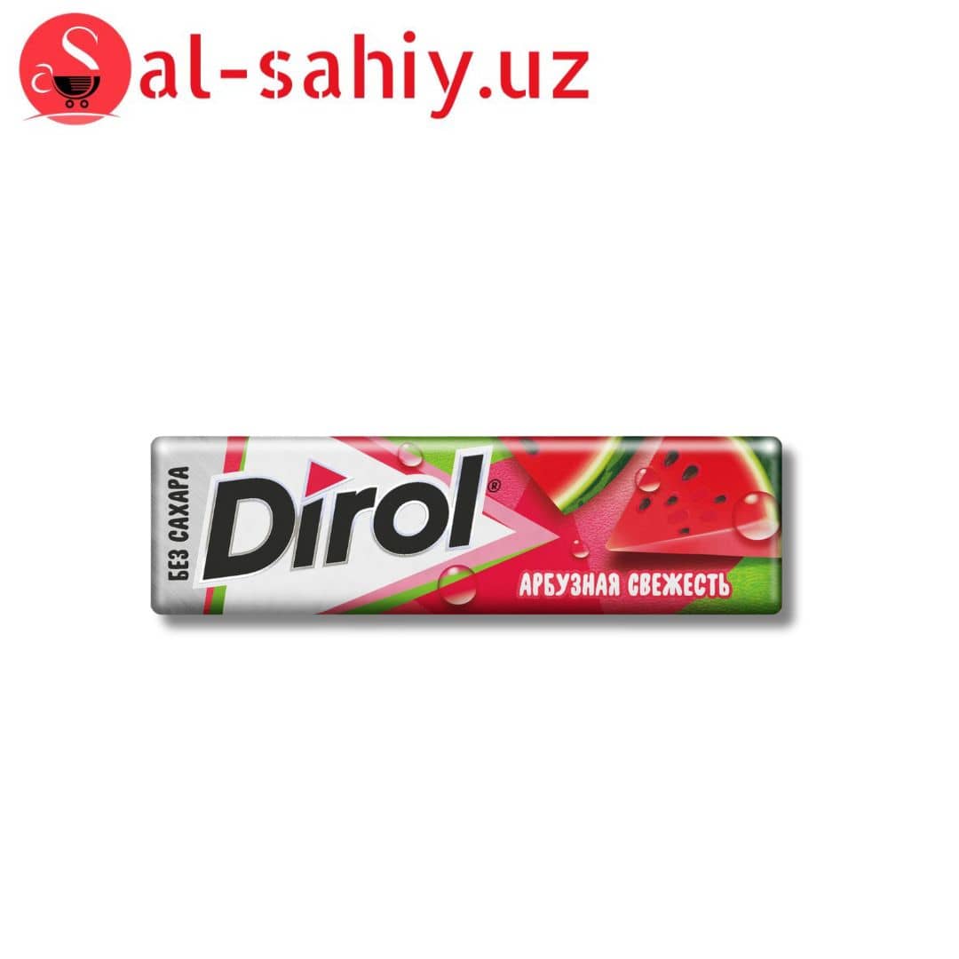 Жевательная резинка DIROL арбуз 1