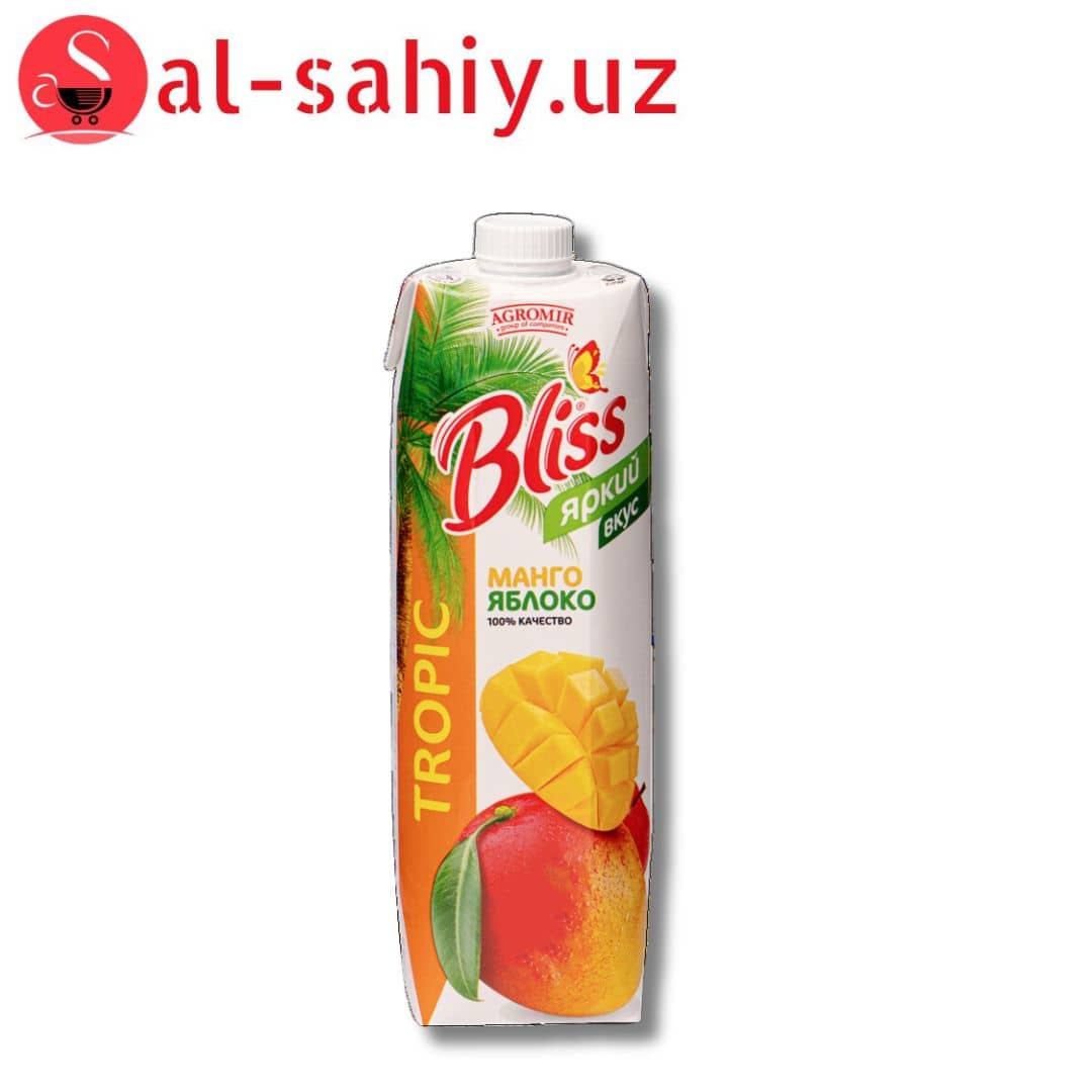 Сок Bliss яблоко манго 1л 1