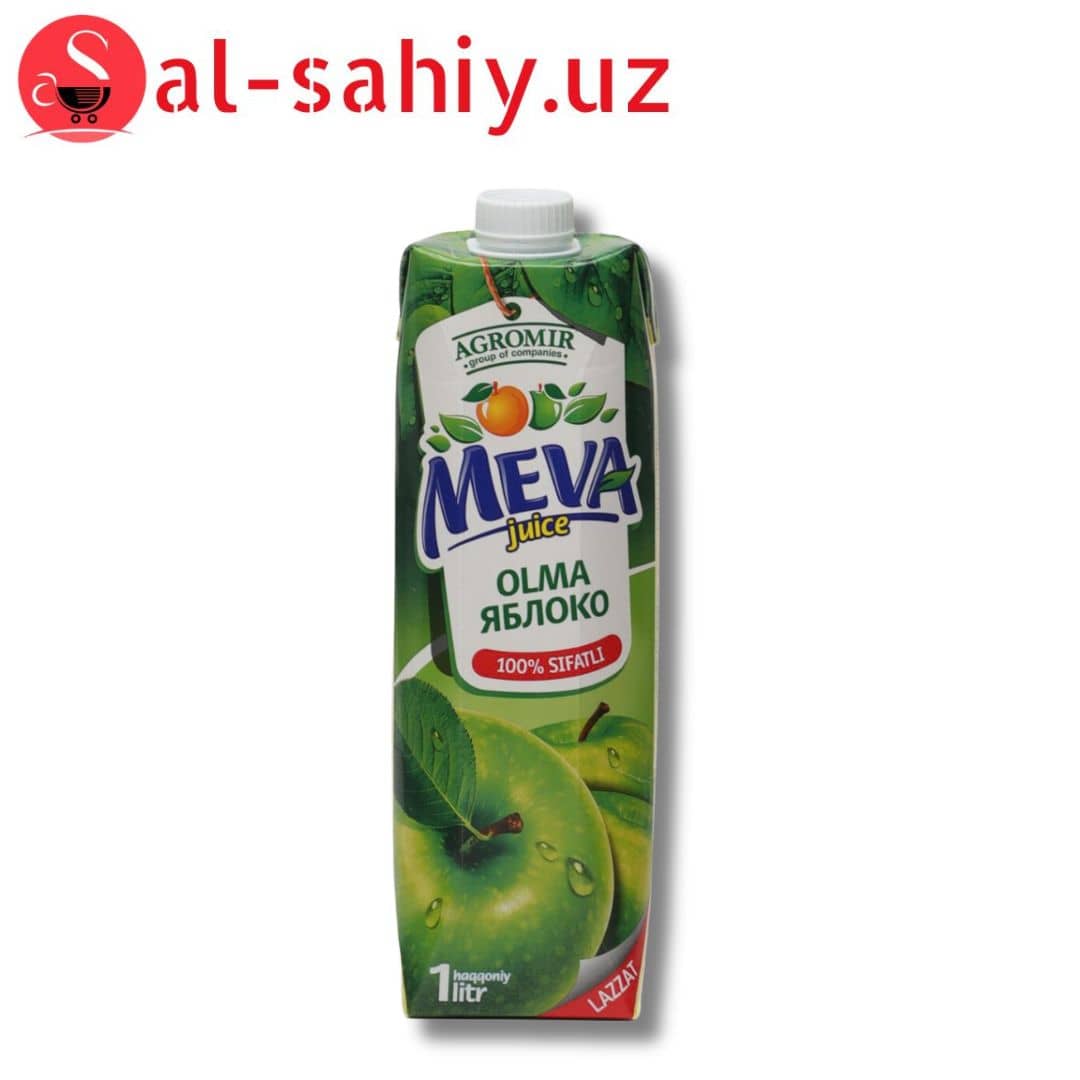 Сок Meva  Красная яблоко 1л 1