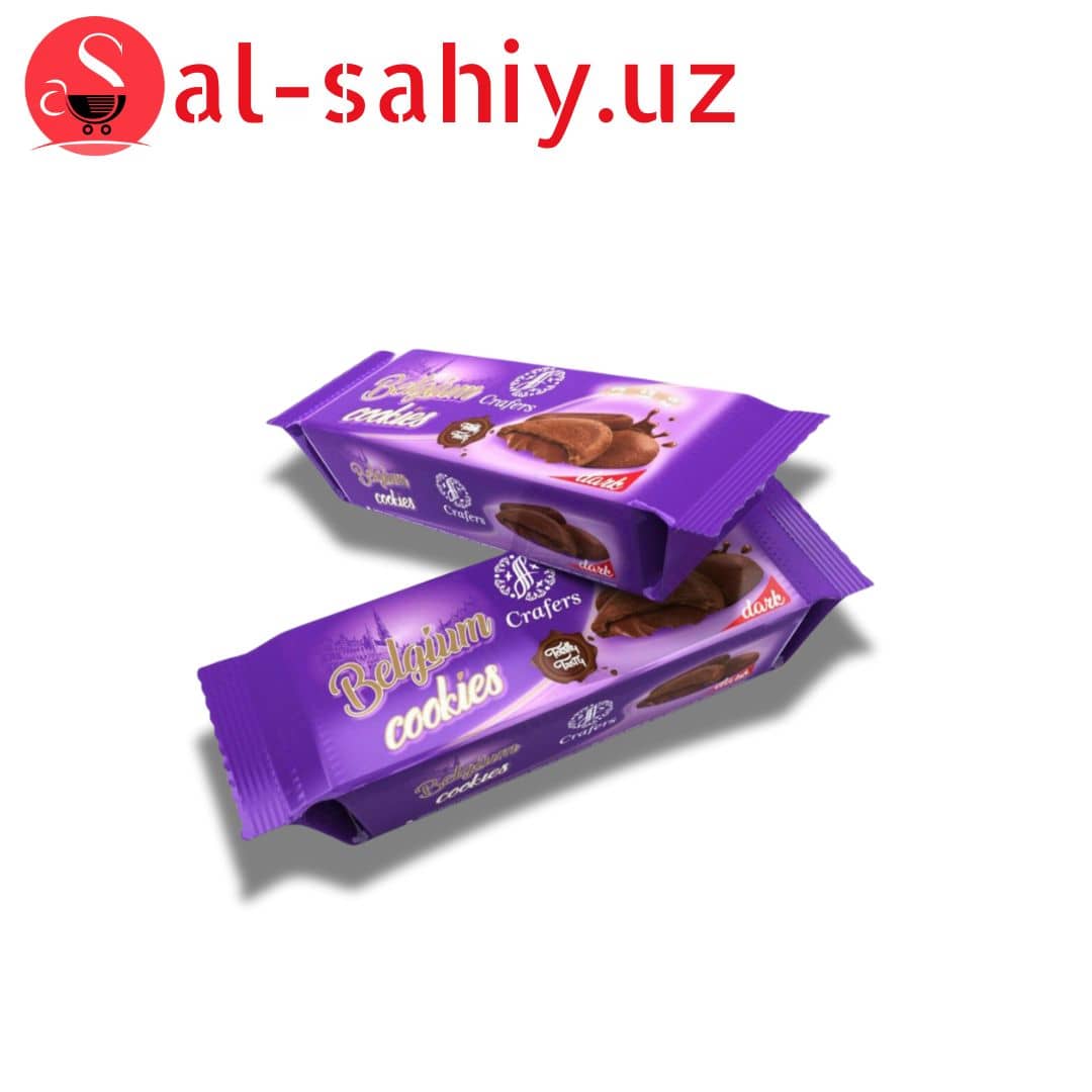 Belgium Cookies Raspberry (коррекс) (малина) 210гр 1