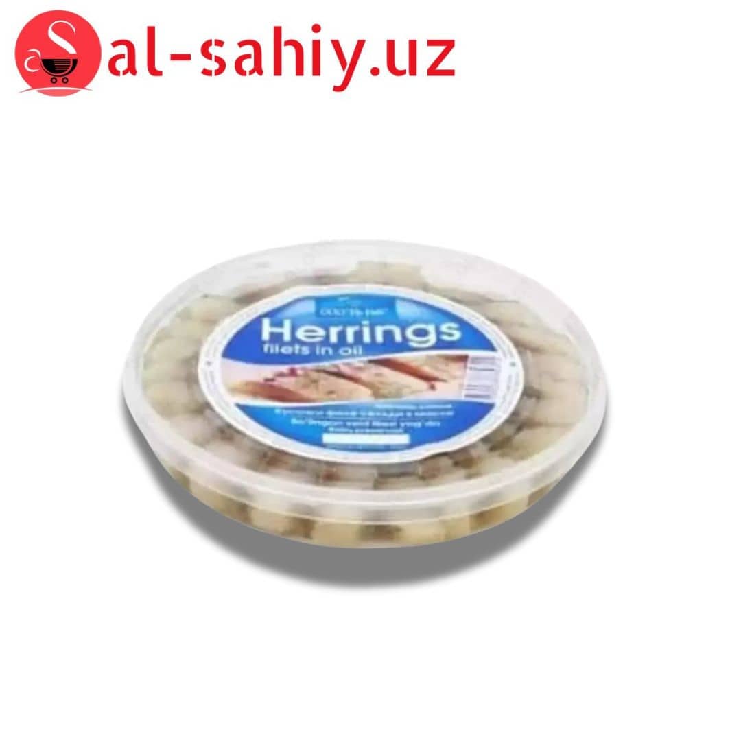 Филе сельди в масле Herrings 200гр 1