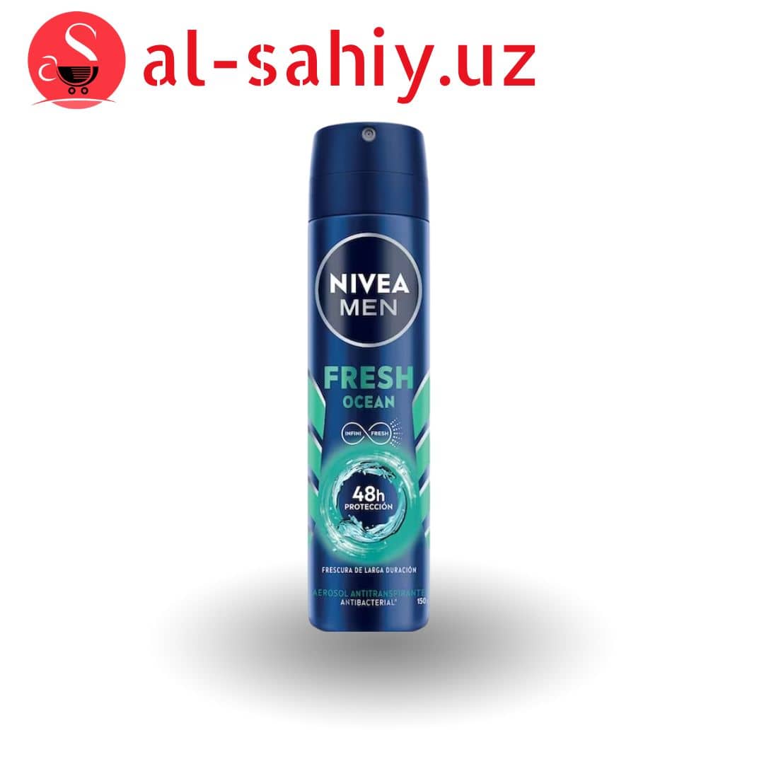Дезодорант-антиперспирант Nivea Men Arctic Ocean с ароматом океаничной свежести спрей 150 мл 1