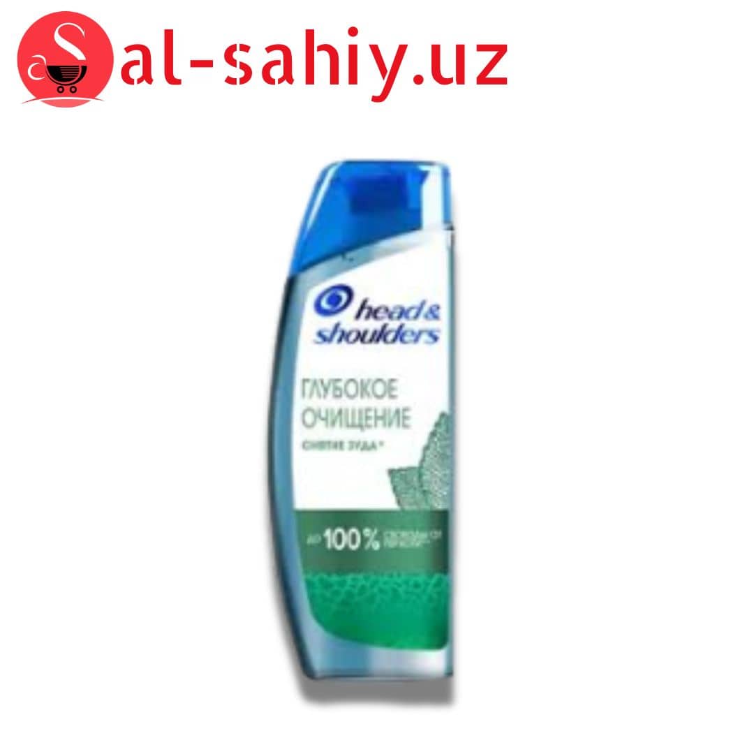 Шампунь "Head & Shoulders" Глубокое очищение снятие зуда 300 мл 1