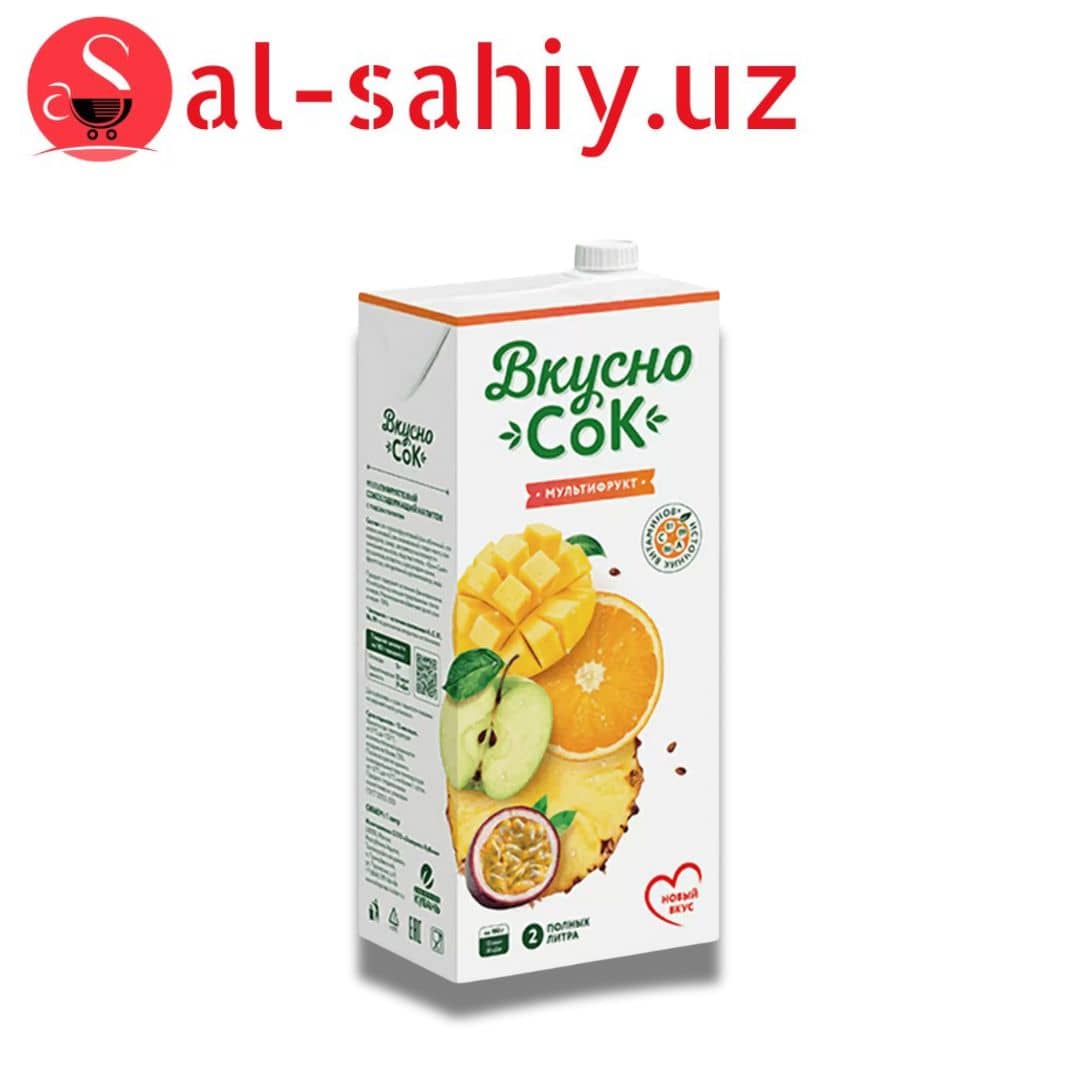 Сок "Вкусно сок" Мультифруктовый  0,95л 1