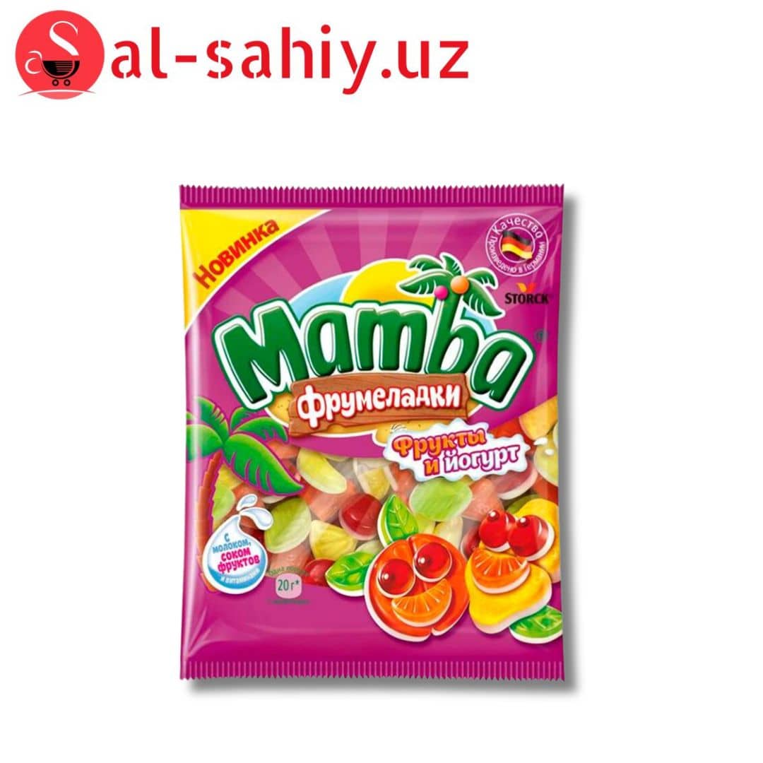 Конфеты жевательные "Mamba Фрумелатки"  Микс 140гр 1