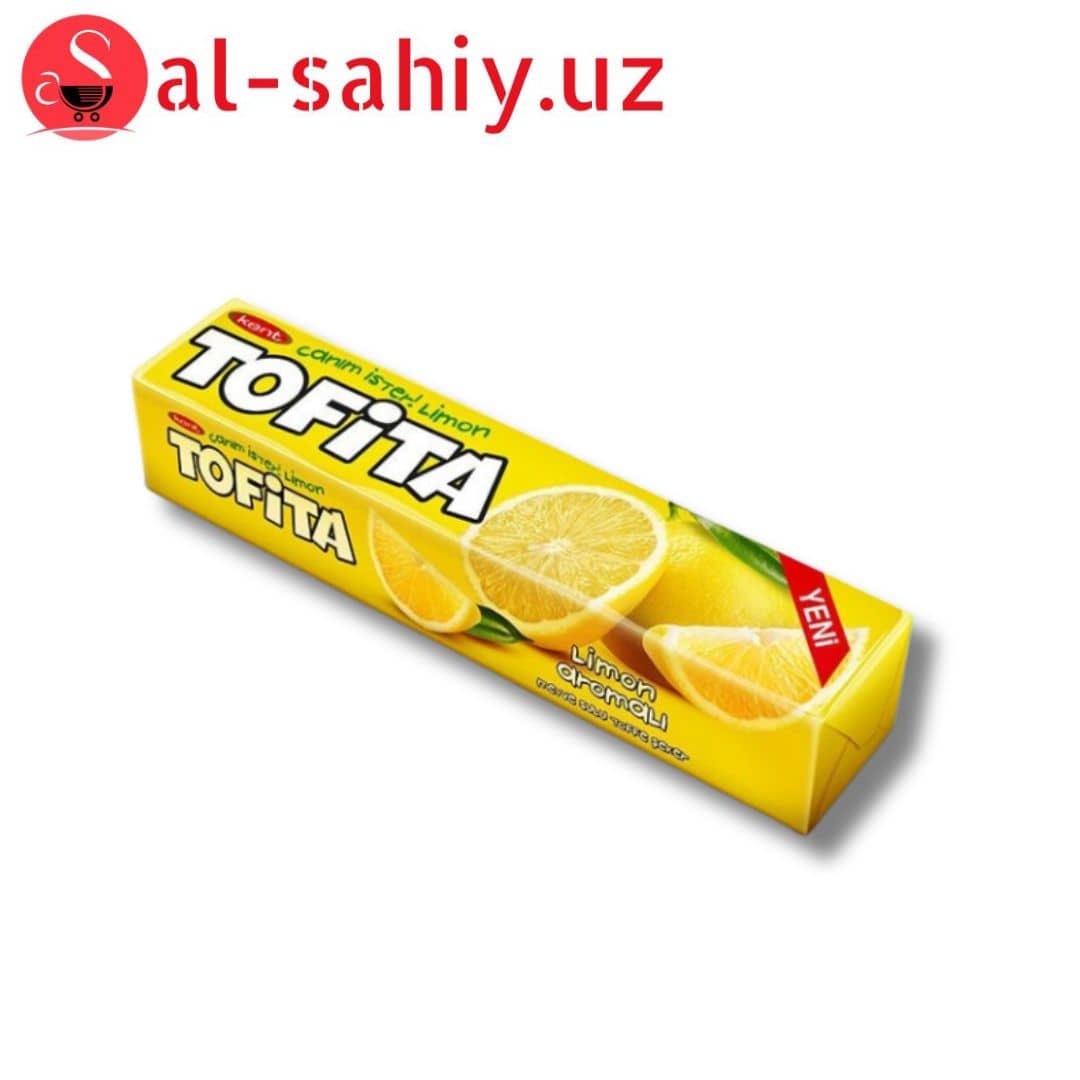 Жевательная резина Tofita Лимон 47гр 1