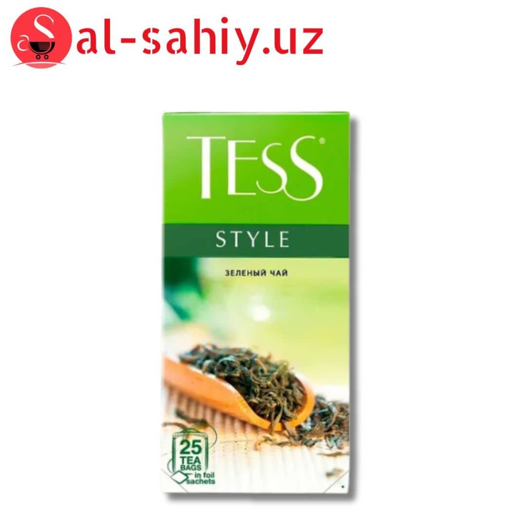 Чай "TESS" Style зелёный листовой 25×1,8 гр 1