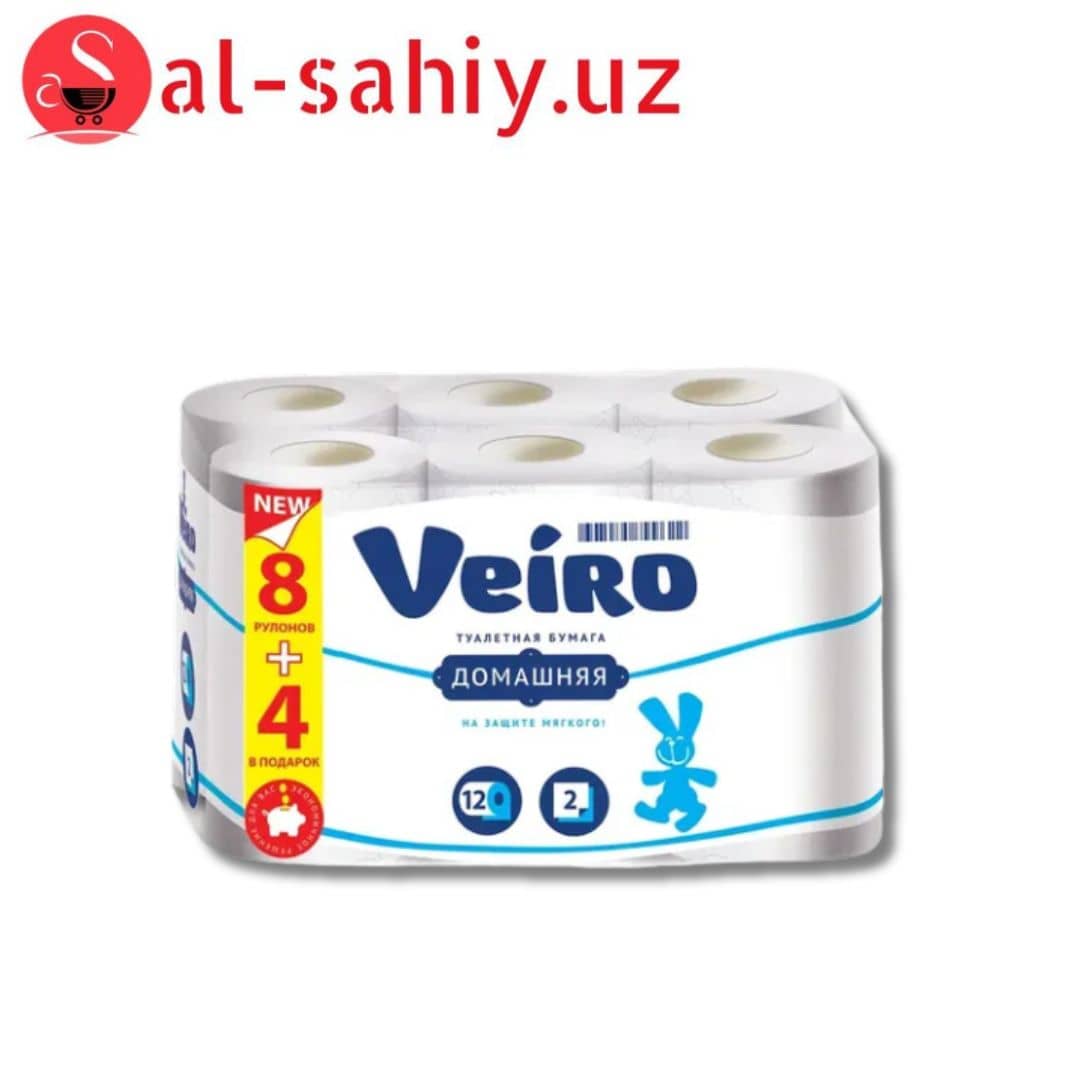 Туалетная бумага Доманяя Veiro 8 рулон 1