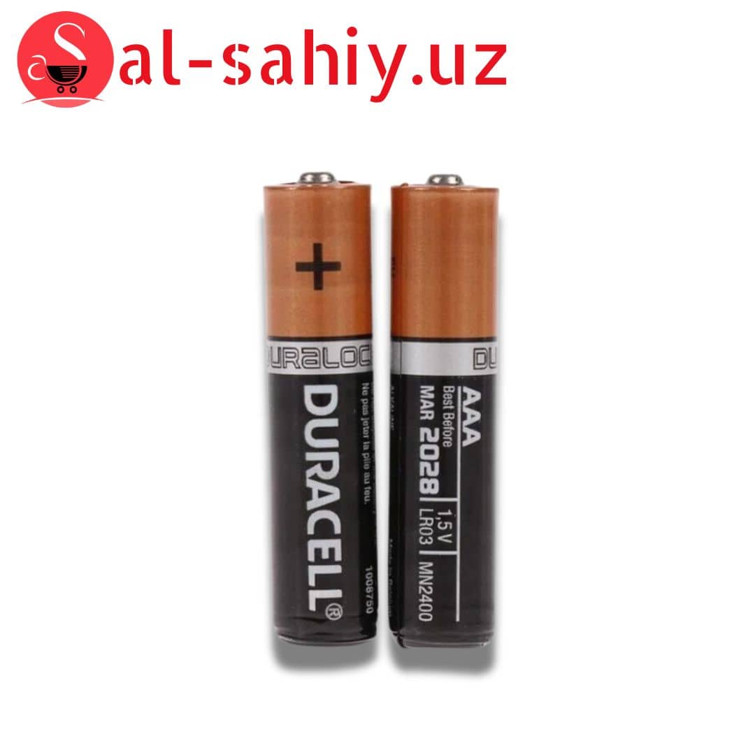 Щелочные батарейки Duracell AAA (LR03) MN2400 Basic 2 1