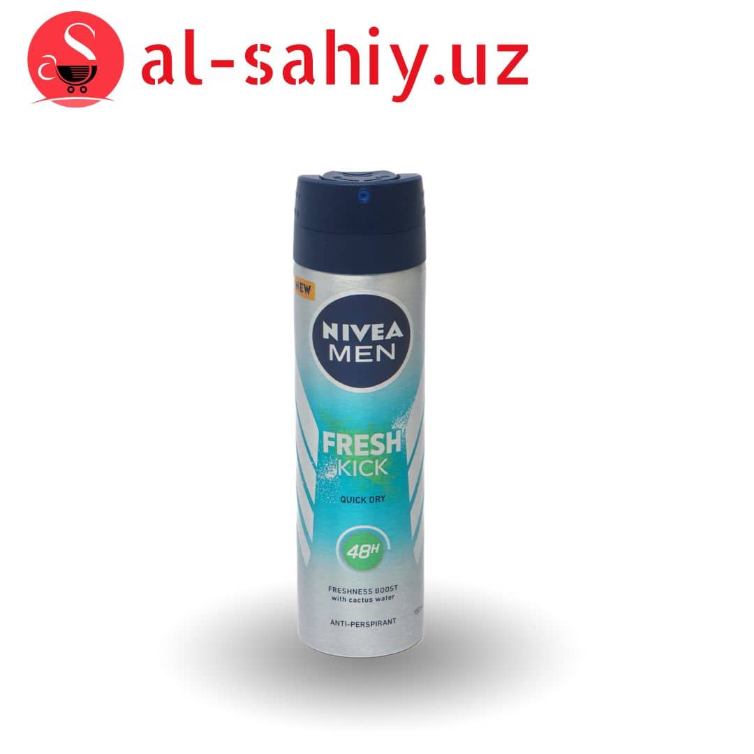 Дезодорант-Антиперспирант Nivea мужской Fresh kick 150 мл 1