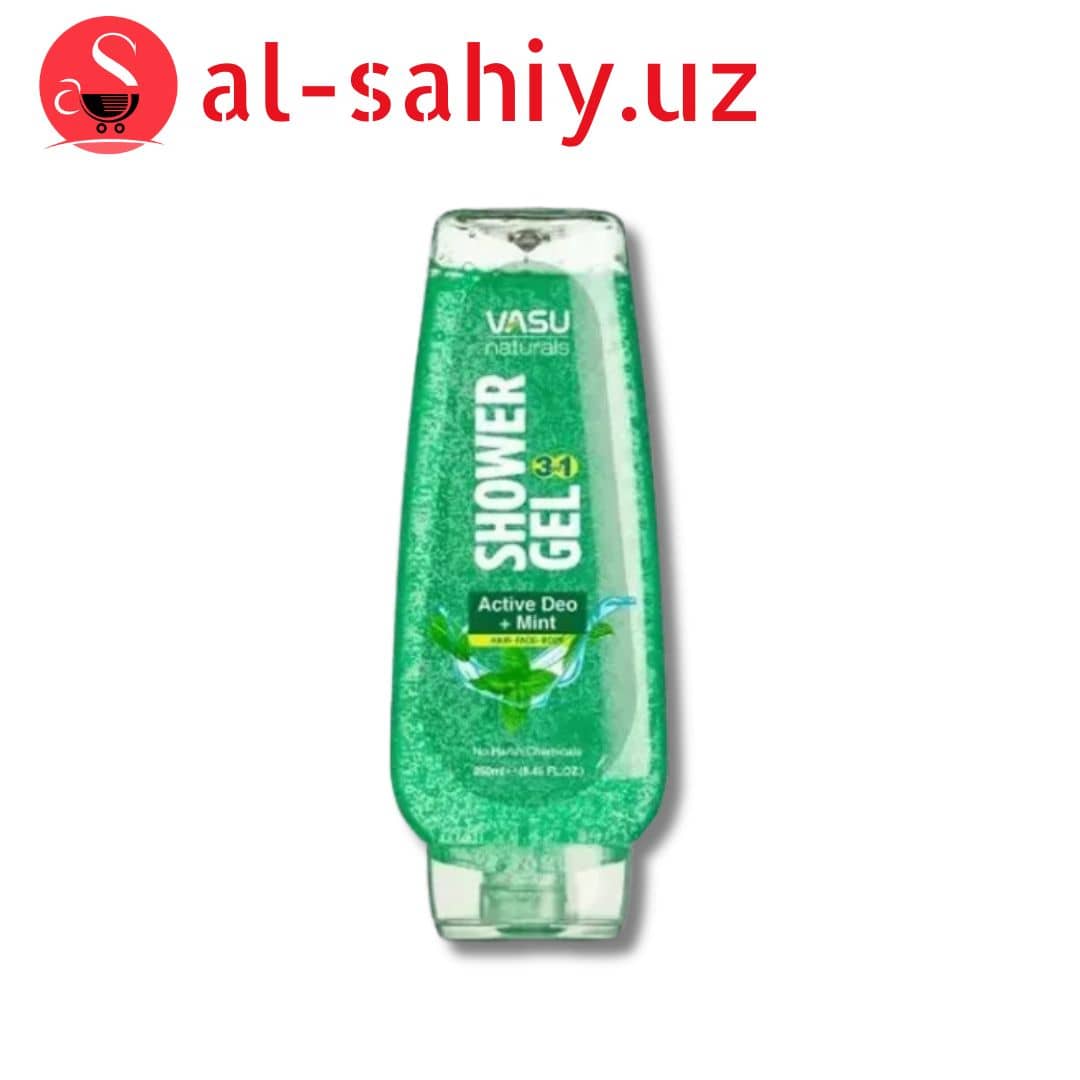 Гель для душа VASU SHOWER GEL 250мл 1