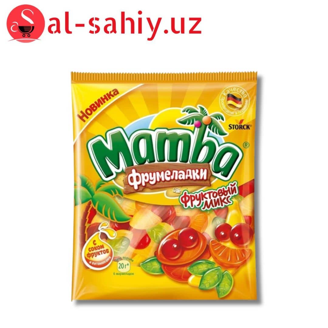 Жевательные конфеты  "Mamba Фрумелатки" 72гр 1