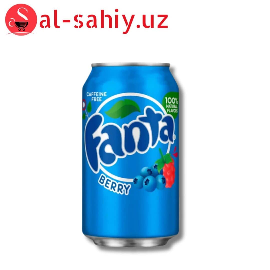 Fanta Caffeine free Berry ж/б 355мл 1