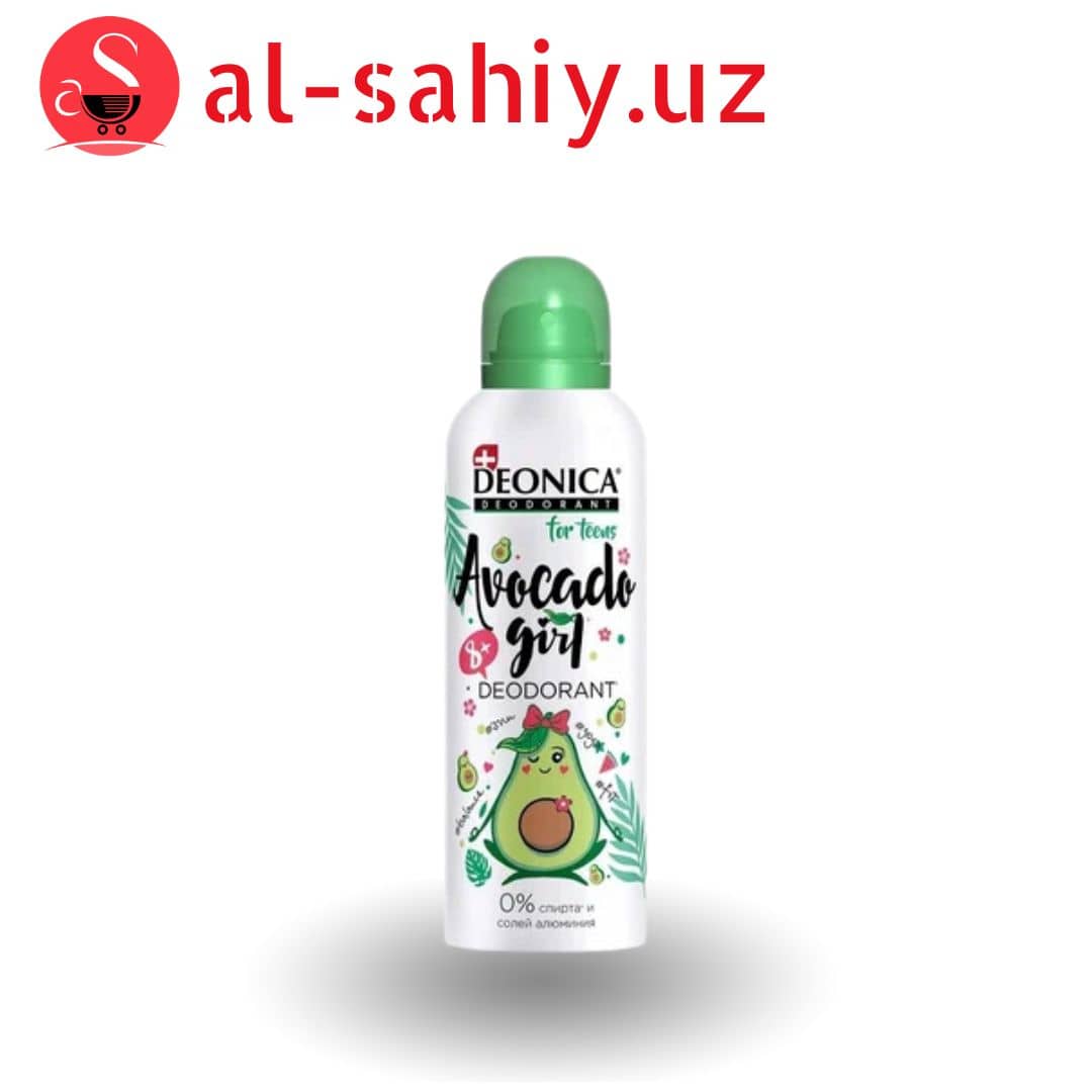 Дезодорант спрей Deonica For teens Avocado Girl 125 мл 1