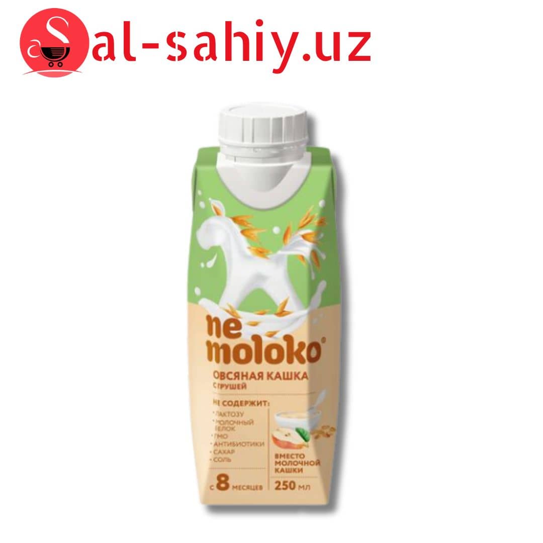 Каша Nemoloko овсяная безмолочная Груша 250 мл 1