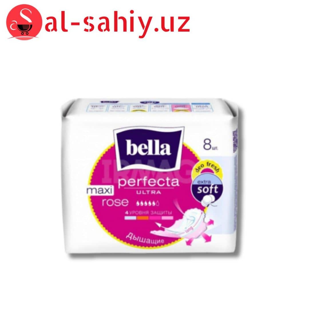 Bella прокладки женские супертонкие "Perfecta Ultra" Rose Deo Fresh по 8шт 1