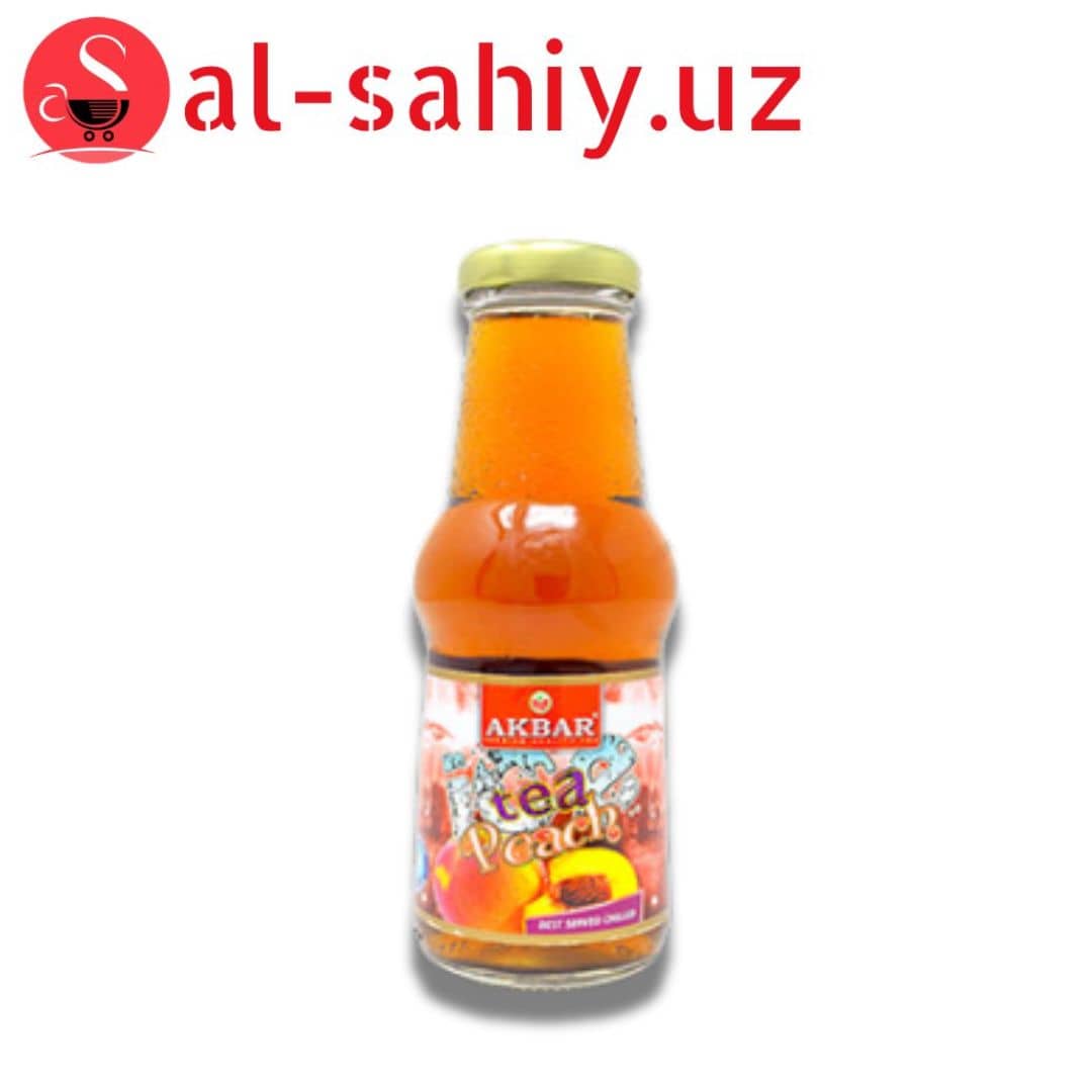 AKBAR Ice Tea Peach 240ml 1