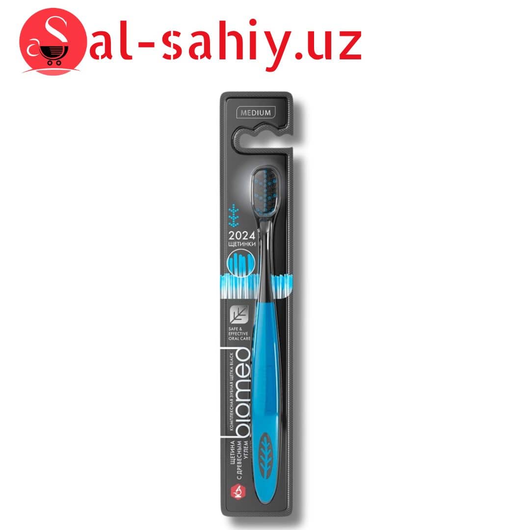 Комплексная зубная щетка BIOMED BLACK 1