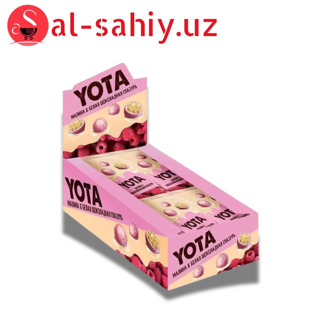 Yota Малина & Белая шоколадная глазурь 40г 1